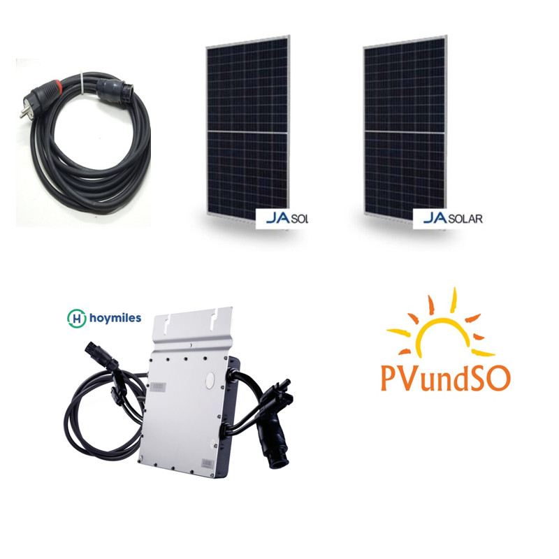 920W Balkonkraftwerk mit Hoymiles HM800 Microwechselrichter PVundSO 920W Balkonkraftwerk mit Hoymiles HM800 Microwechselrichter PVundSO