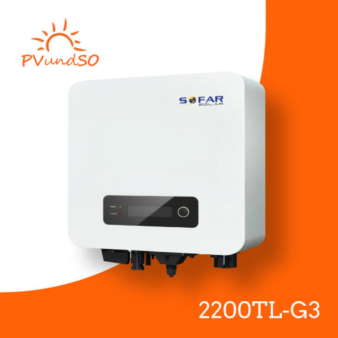2200TL-G3 SOFAR Solar Wechselrichter mit Wlan – Bild 1