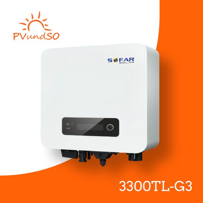 3300TL-G3 SOFAR Solar Wechselrichter mit Wlan