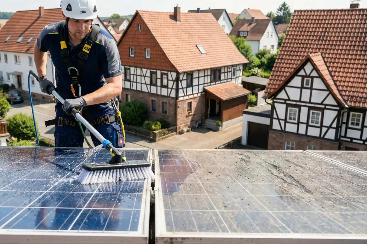 Solarreinigung Und Photovoltaikreinigung