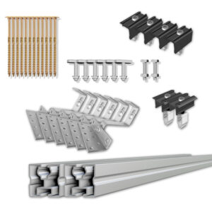 Ziegeldachmontage Fuer 2 Module Titelbild