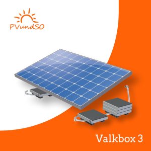 ValkBox® 3 XL (nieuwe versie) Universeel montagesysteem voor platte daken