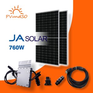 760W Balkonkraftwerk mit Hoymiles HM600 – Bild 1
