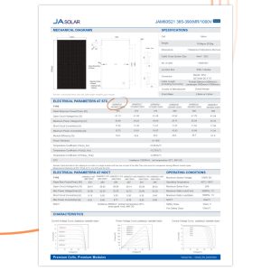 JASolar-JAM60S21-365-Datasheet02