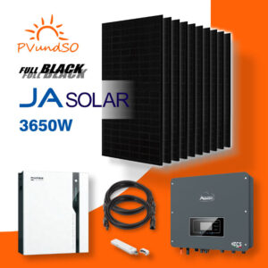 3650W Balkonkraftwerk Solaranlage Photovoltaik mit ZCS AZZURRO HYD 3600-ZSS HP und Sofarsolar GTX 5000