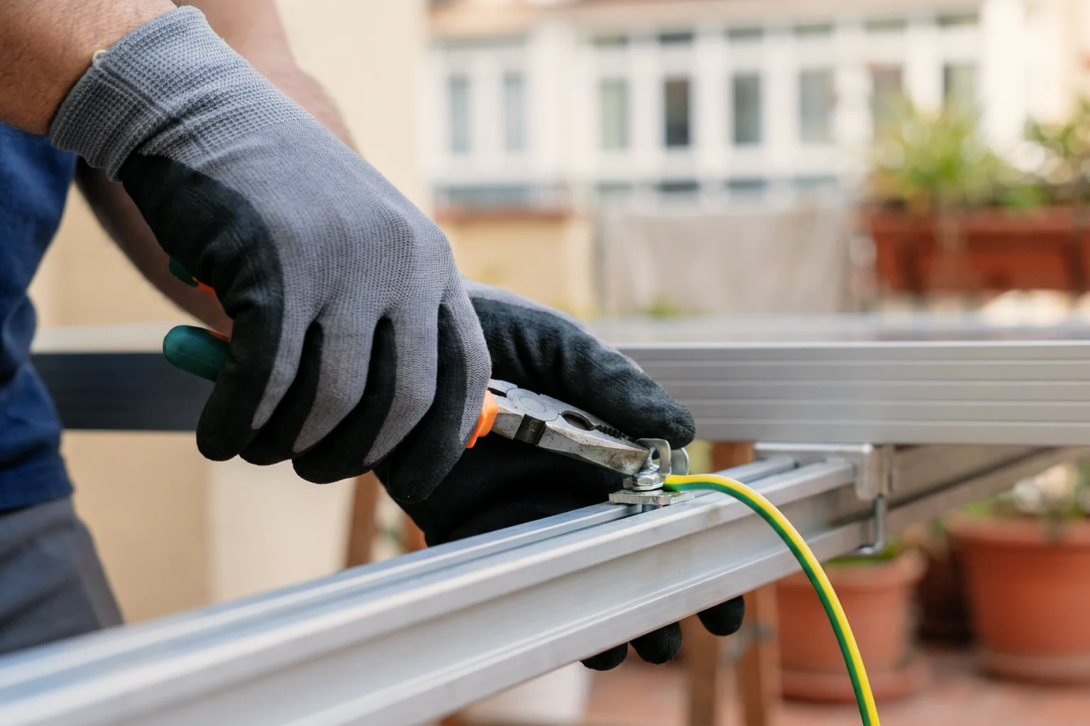 Muessen Mikro Pv Anlagen Balkonkraftwerke Geerdet Mit Einem Potentialausgleich Versehen Werden