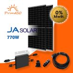 770W Balkonkraftwerk mit Hoymiles HM700 Microwechselrichter