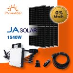 1540W Balkonkraftwerk mit Hoymiles HM1500 Micro Wechselrichter