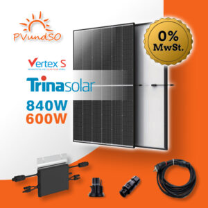 840W Balkonkraftwerk mit HM 600