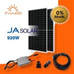 920W Balkonkraftwerk mit Deye SUN600 Microwechselrichter