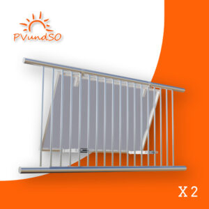 Support de balcon avec inclinaison réglable jusqu'à 20°