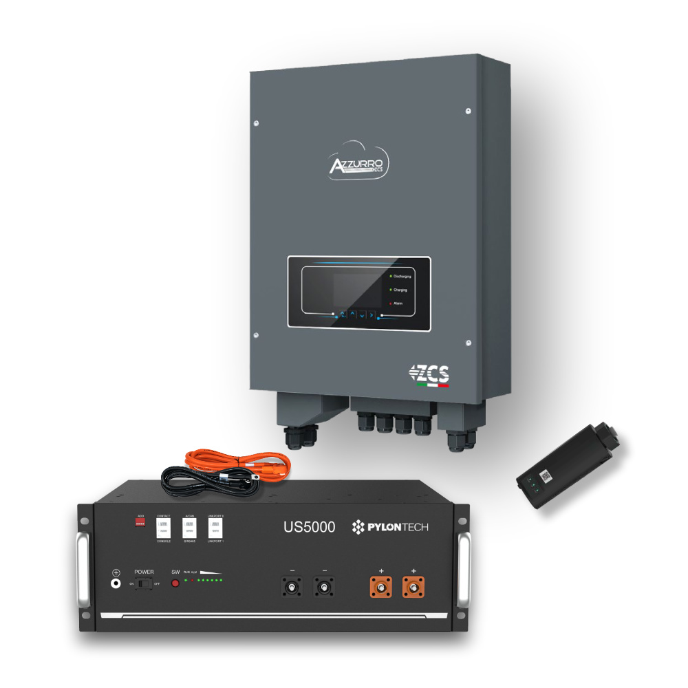 Speicherloesung Azzuro 3000sp Pylontech Us5000 Titelbild Speicherloesung Azzuro 3000sp Pylontech Us5000 Titelbild