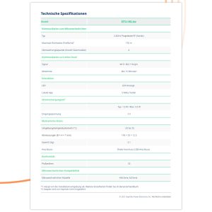 DTU-WLite-datasheet