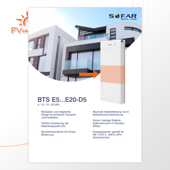 Sofar BTS 5K Batteriemodul 5.12kWh – Bild 4