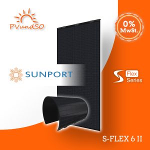 Solarmodul Sunport 380 Watt Flexmodule mit Öse – Bild 1