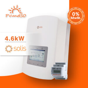 Solis 4.6 kW Hybrid Wechselrichter S5 EH1P (inkl. 3-Phasen Meter)