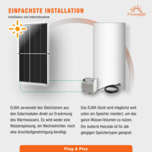 Photovoltaik zur Warmwasserbereitung | 2600W+ | ELWA – Bild 4