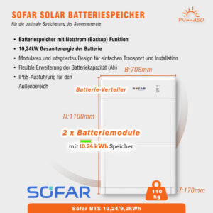 10kW Hybrid Solaranlage Photovoltaik mit 10.24kW Speicher – Bild 7