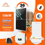 PV Anlage mit Speicher 15 kw