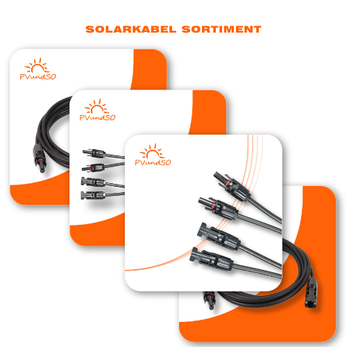 Auszug aus unserem Sortiment für Solarkabel