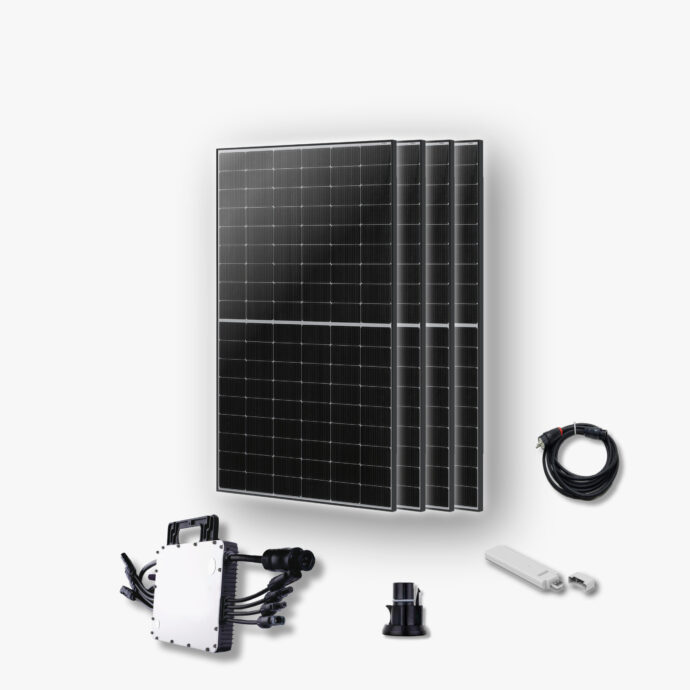 Balkonkraftwerk MAXI mit 4 Solarmodulen – Bild 2
