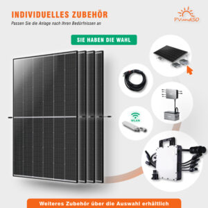 Balkonkraftwerk MAXI mit 4 Solarmodulen – Bild 12
