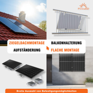 Balkonkraftwerk MAXI mit Speicher und 4 Solarmodulen – Bild 13