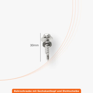 Trapezblechdach-Montageset für 4 Module – Bild 6