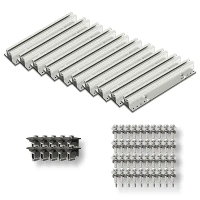 Schraegdach Befestigung Fuer Daecher Mit Trapez Wellenprofil Fuer 4 Module Titelbild