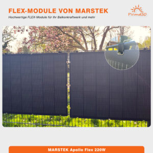 Balkonkraftwerk FLEXI mit 4 Solarmodulen – Bild 6