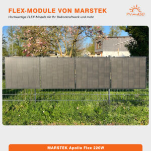 Balkonkraftwerk FLEXI mit 4 Solarmodulen – Bild 11