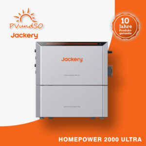 Jackery HomePower 2000 Ultra mit optionalen Zusatzakkus
