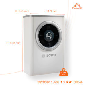Bosch Monoblock Cs7001i Aw 13 Kw Or S Luft Wasser Waermepumpe Abmessung