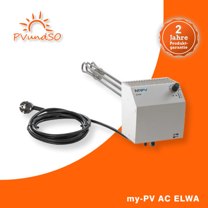 My Pv Dc Elwa Elektrischer Stufenloser Heizstab 2 Kw Warmwasser Mit Overlay