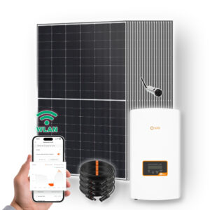 8000w Solaranlage Solis Wechselrichter Inkl Wlan Stick 20x450w Ja Solar Module Titelbild