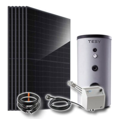 Photovoltaik Anlage Zur Warmwasserbereitung 2.6 Kw Mypv Elwa Dc Heizstab 6x Jasolar Module Ev9s20060 Warmwasserspeicher Komplettanlage Titelbild